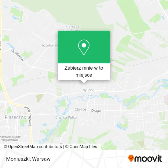 Mapa Moniuszki