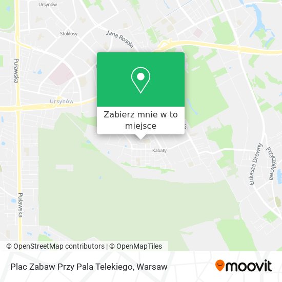 Mapa Plac Zabaw Przy Pala Telekiego