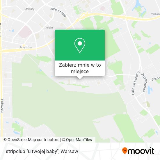 Mapa stripclub "u twojej baby"