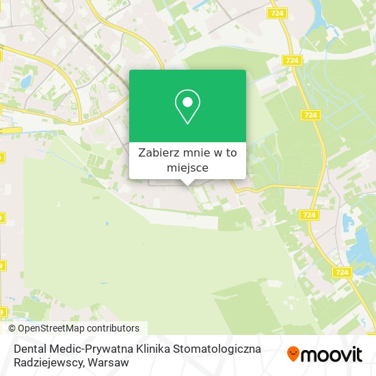 Mapa Dental Medic-Prywatna Klinika Stomatologiczna Radziejewscy