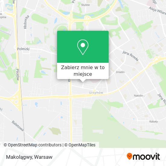 Mapa Makolągwy