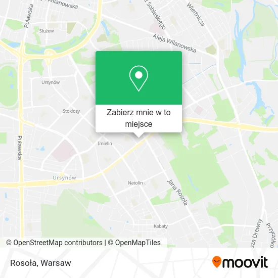 Mapa Rosoła