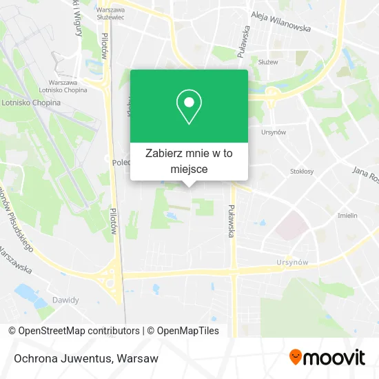 Mapa Ochrona Juwentus