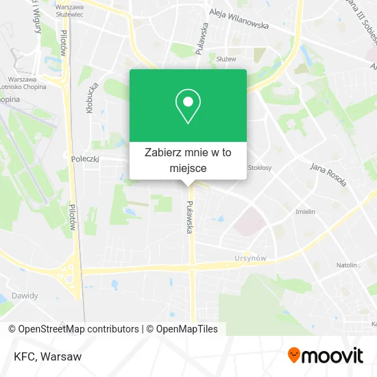 Mapa KFC