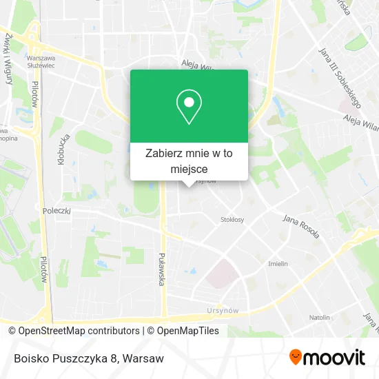 Mapa Boisko Puszczyka 8