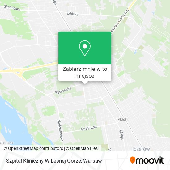 Mapa Szpital Kliniczny W Leśnej Górze