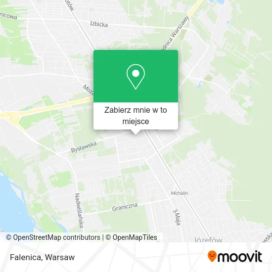 Mapa Falenica