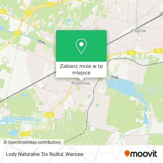 Mapa Lody Naturalne 'Do Rożka'