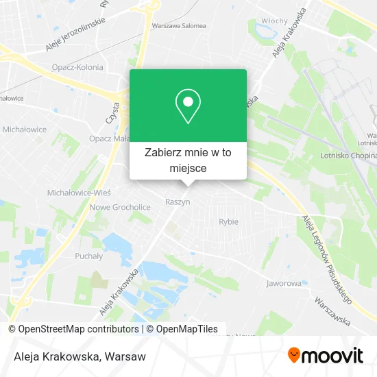 Mapa Aleja Krakowska