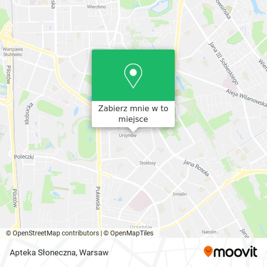 Mapa Apteka Słoneczna