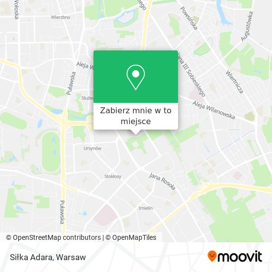 Mapa Siłka Adara