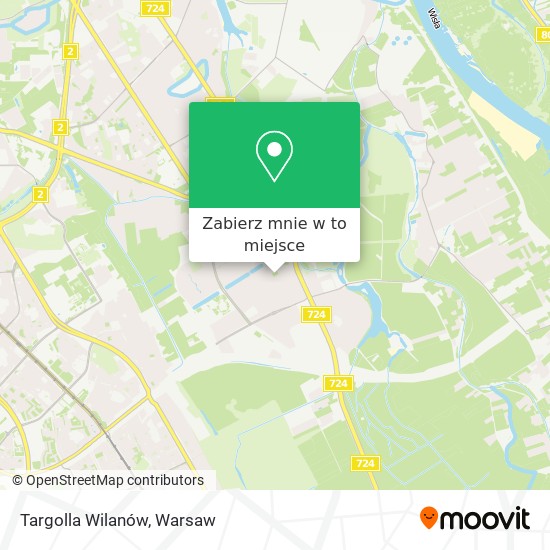 Mapa Targolla Wilanów