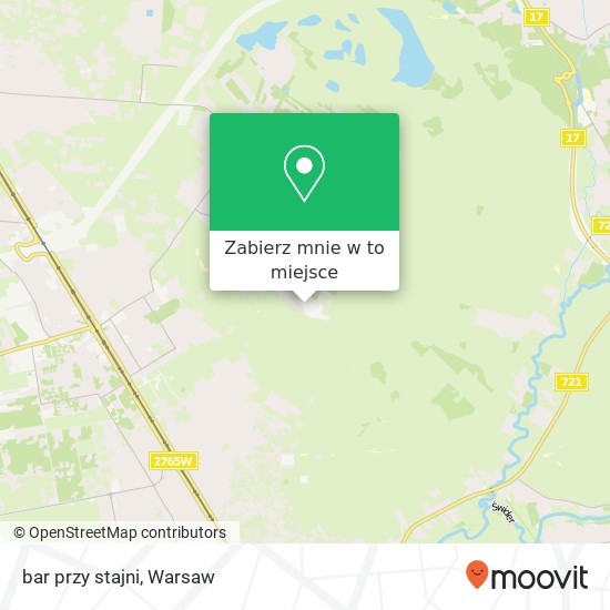 Mapa bar przy stajni