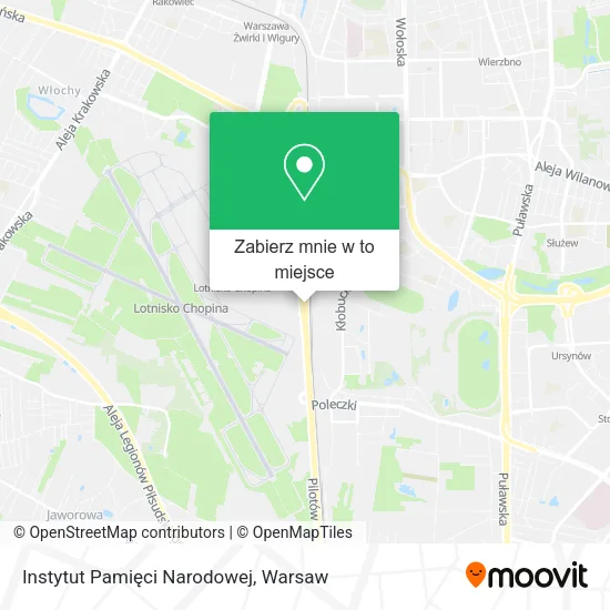 Mapa Instytut Pamięci Narodowej