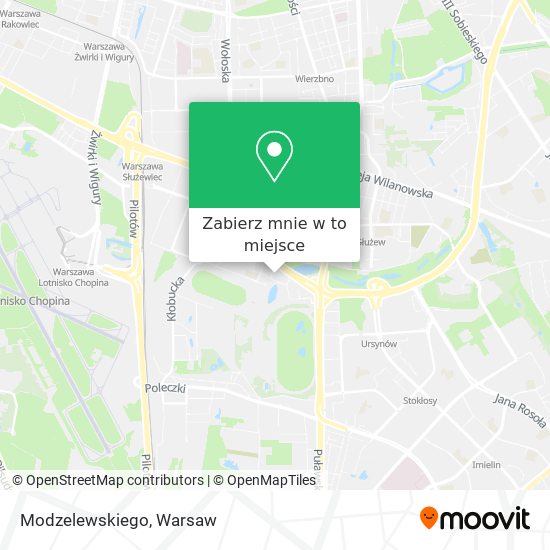 Mapa Modzelewskiego