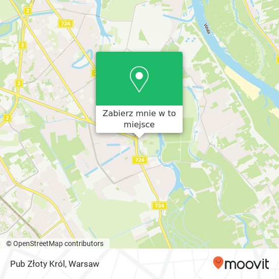 Mapa Pub Złoty Król