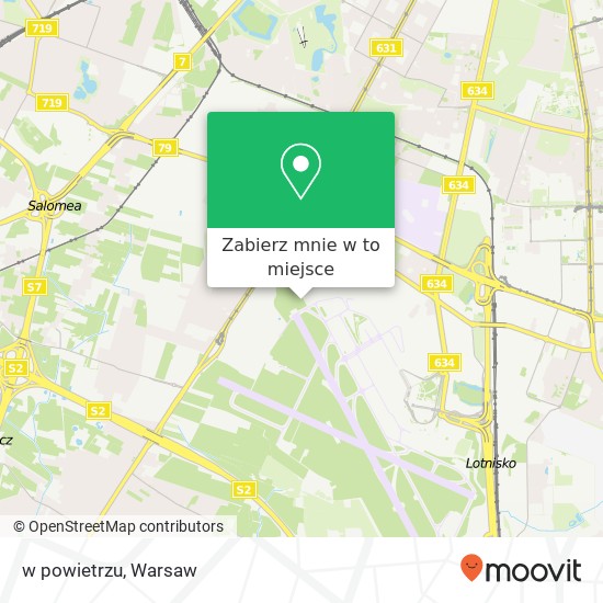 Mapa w powietrzu