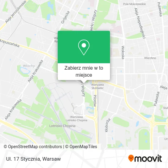 Mapa Ul. 17 Stycznia