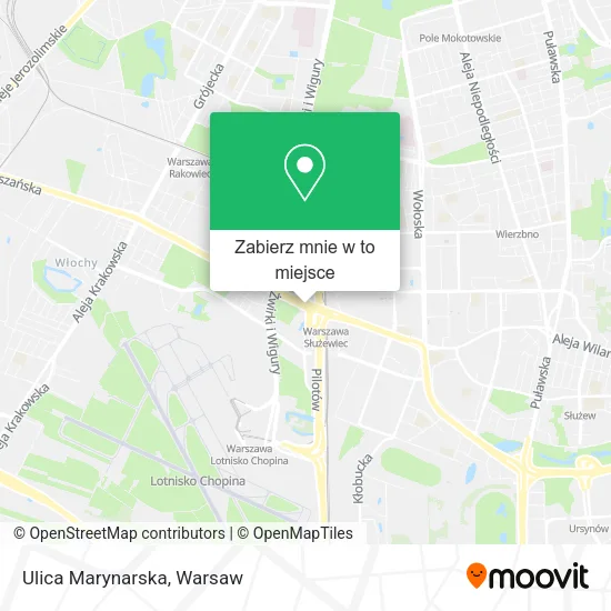 Mapa Ulica Marynarska