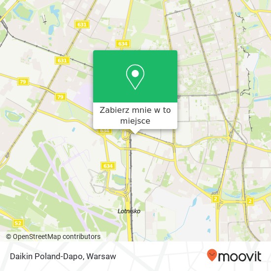 Mapa Daikin Poland-Dapo