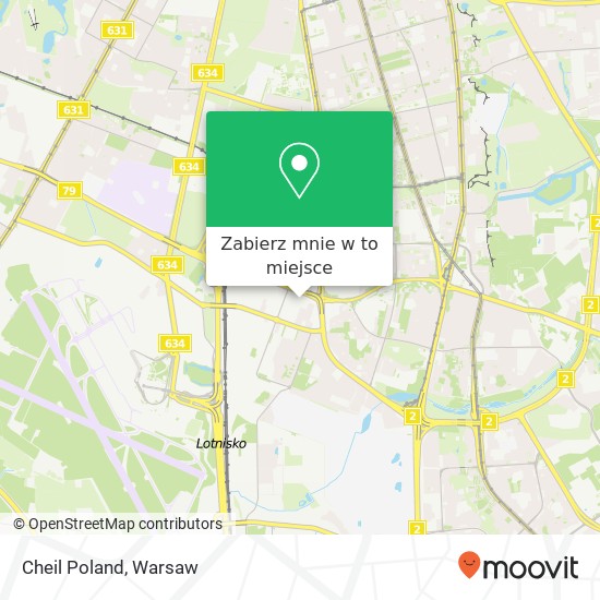 Mapa Cheil Poland