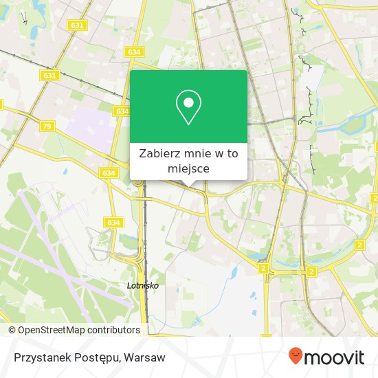 Mapa Przystanek Postępu