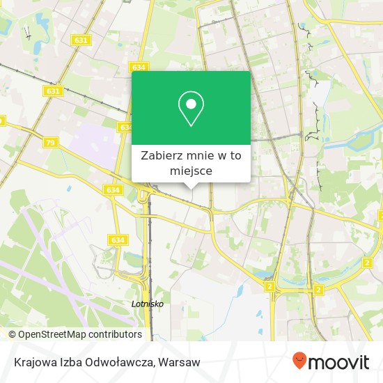 Mapa Krajowa Izba Odwoławcza