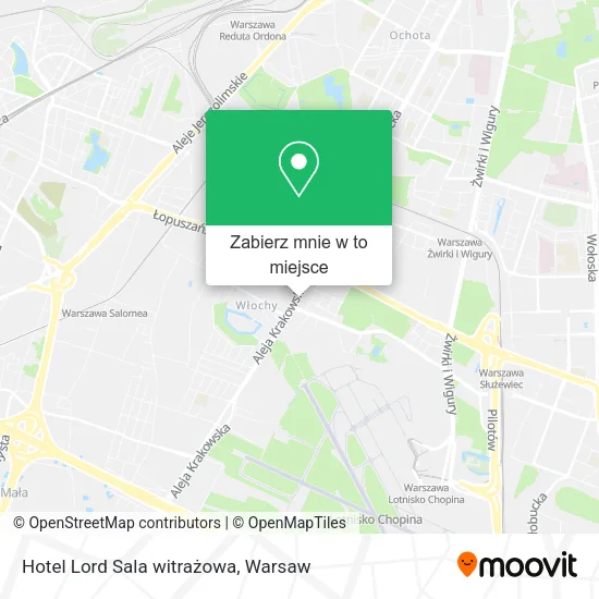 Mapa Hotel Lord Sala witrażowa