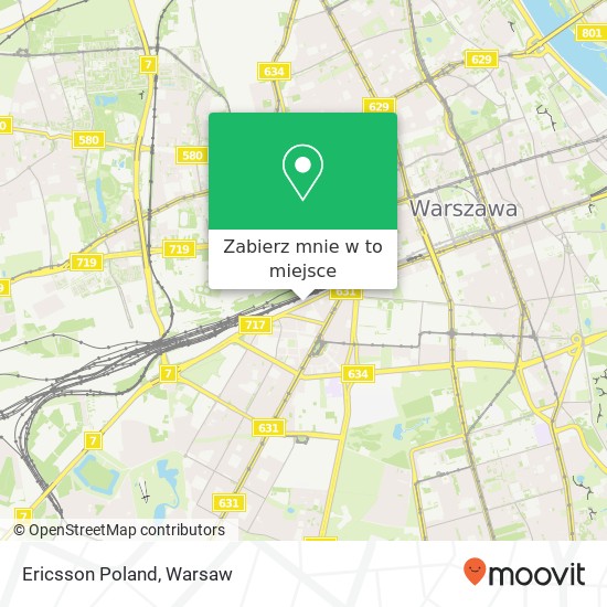 Mapa Ericsson Poland