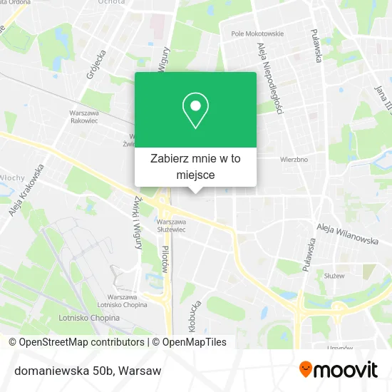 Mapa domaniewska 50b