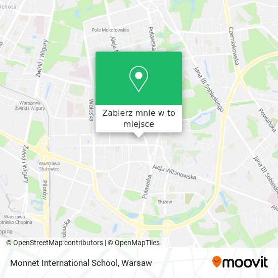 Mapa Monnet International School