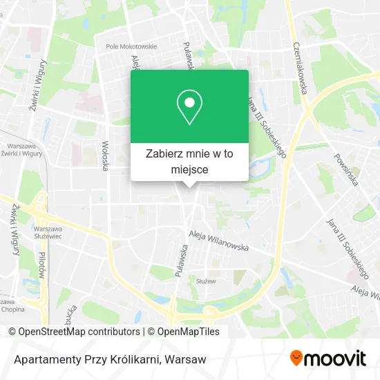 Mapa Apartamenty Przy Królikarni