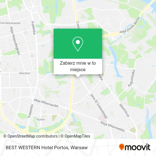 Mapa BEST WESTERN Hotel Portos