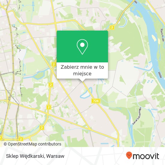 Mapa Sklep Wędkarski