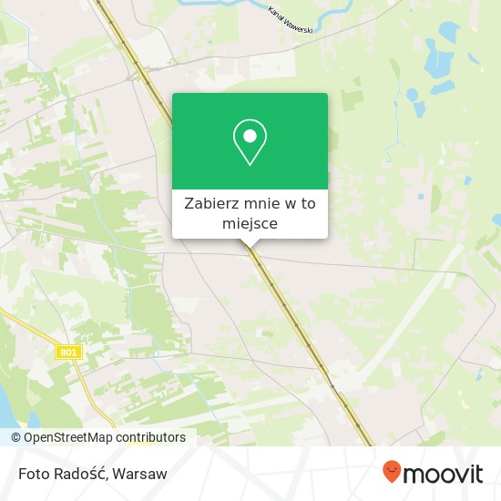 Mapa Foto Radość