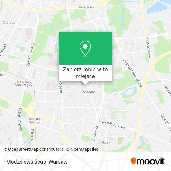 Mapa Modzelewskiego