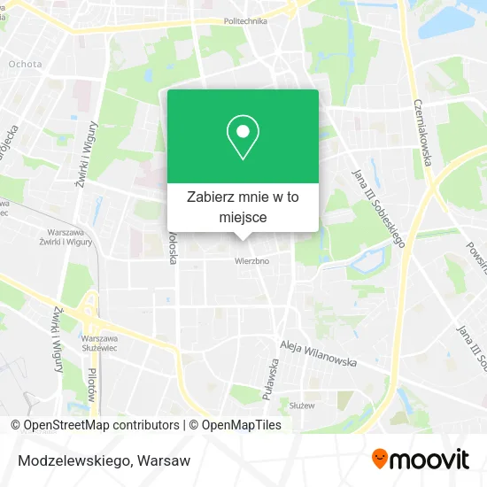 Mapa Modzelewskiego