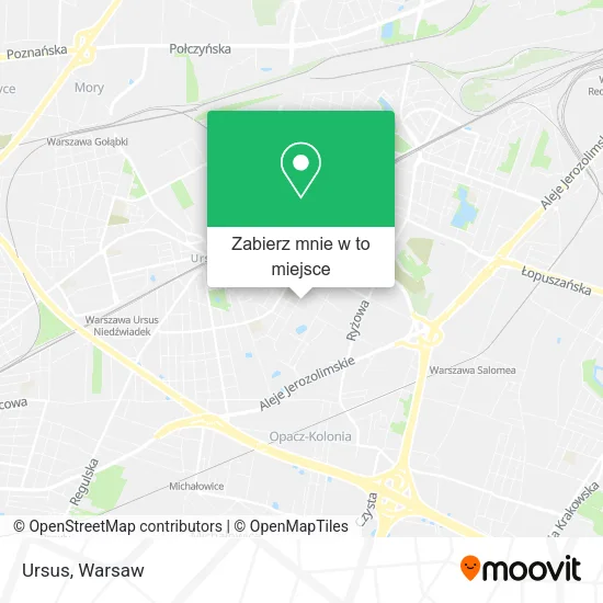 Mapa Ursus