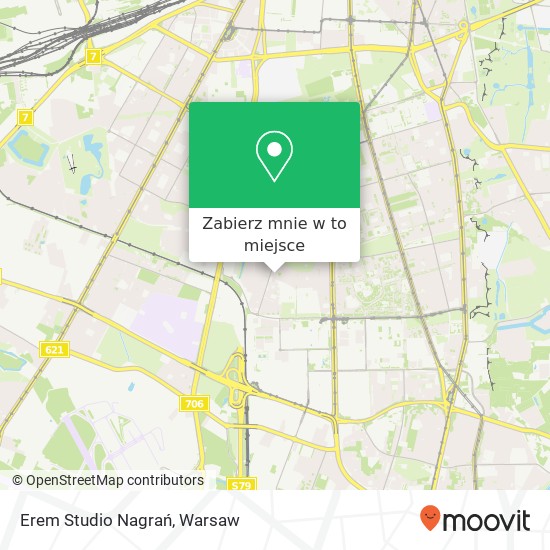 Mapa Erem Studio Nagrań