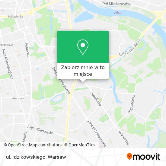 Mapa ul. Idzikowskiego