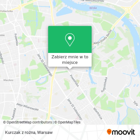 Mapa Kurczak z rożna