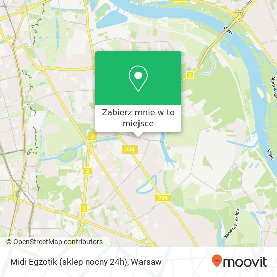 Mapa Midi Egzotik (sklep nocny 24h)