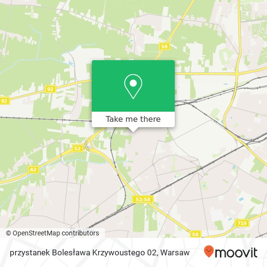 Mapa przystanek Bolesława Krzywoustego 02