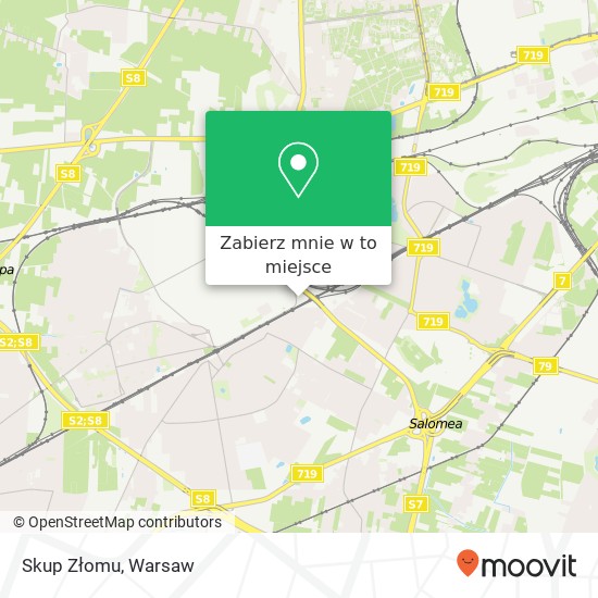 Mapa Skup Złomu