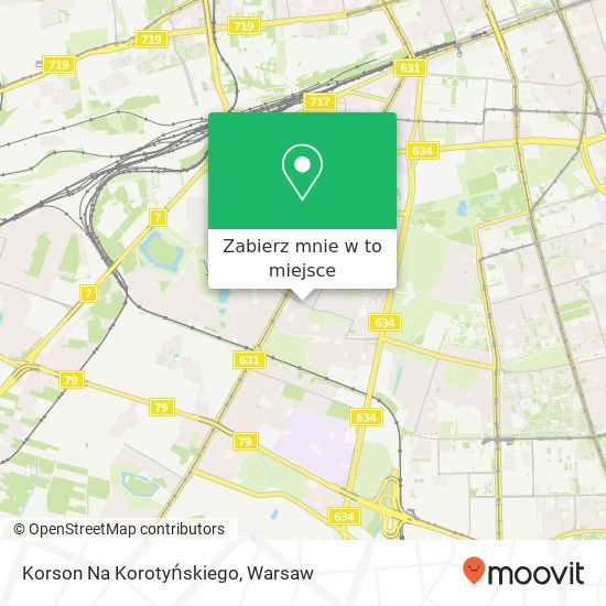 Mapa Korson Na Korotyńskiego