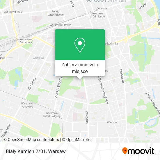 Mapa Bialy Kamien 2/81