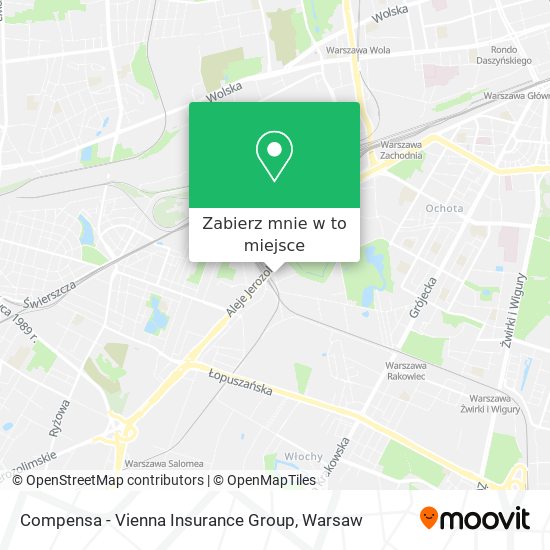 Mapa Compensa - Vienna Insurance Group