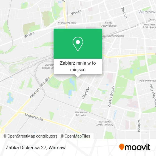 Mapa Żabka Dickensa 27