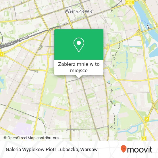 Mapa Galeria Wypieków Piotr Lubaszka