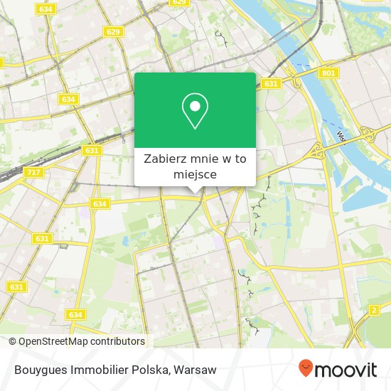 Mapa Bouygues Immobilier Polska